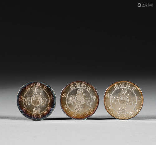 Ancient Chinese silver coins