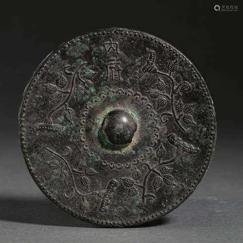 CHINESE TANG DYNASTY BRONZE MIRROR