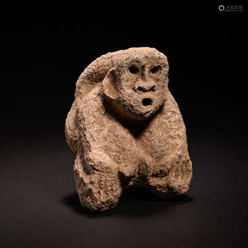 STONE MONKEY ELEPHANT OF HONGSHAN CULTURE, CHINA