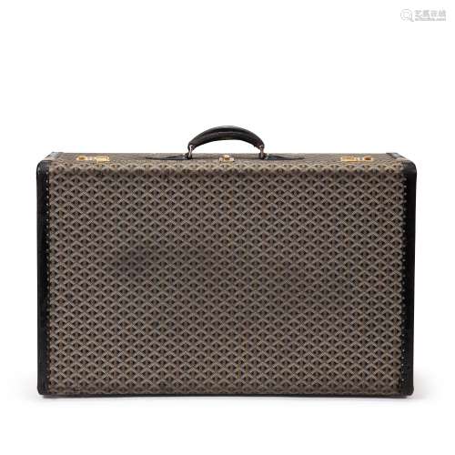 Goyard Valise Suitcase 80 Brass Hardware