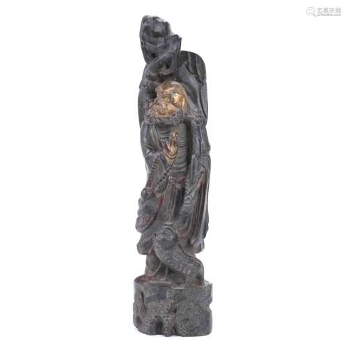 20TH CENTURY CHINESE SCHOOL "WISE MAN WITH AN ANIMAL&qu...