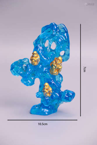 Golden Monkey Glass Treasure Mountain金猴琉璃宝山