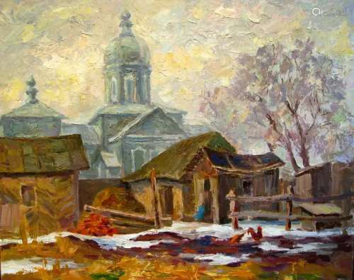 Oil painting Carpathian colors Serdyuk Boris Petrovich
