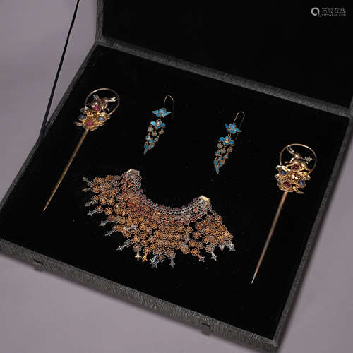 The gilding silver tian-tsui jewelry