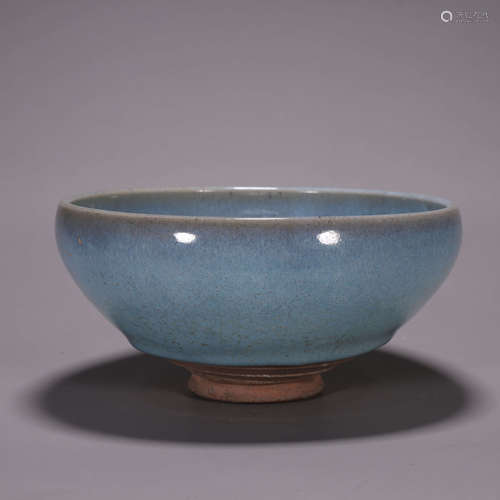 A Jun kiln red spotted porcelain bowl