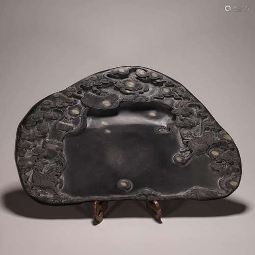 A qilin patterned inkstone