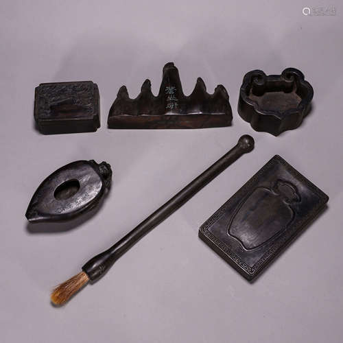 A group of aloeswood study sets