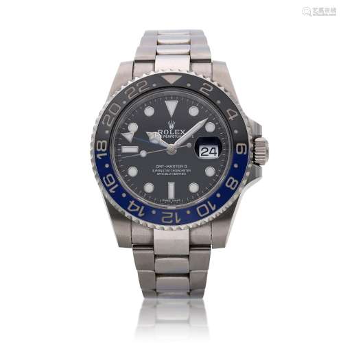 Reference 116710 GMT-Master II 'Batman', A stainless steel a...