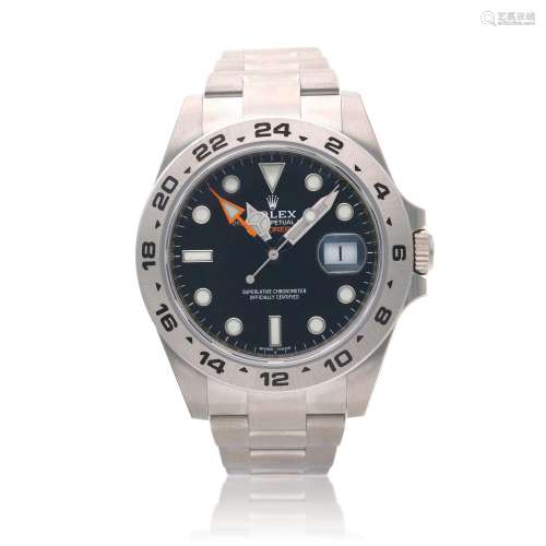 Reference 216570 Explorer II, A stainless steel wristwatch w...