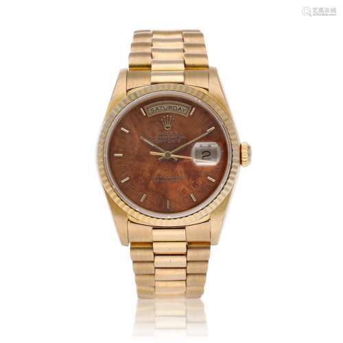 Reference 18238 Day-Date, A yellow gold automatic wristwatch...