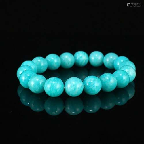 12 MM Beautiful Amazonite Beads Bracelet