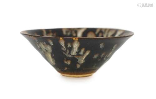 A Chinese Jizhou tortoiseshell glazed tea bowl, Song dynasty...
