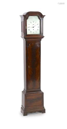 Storey of London. A George III mahogany eight day longcase r...