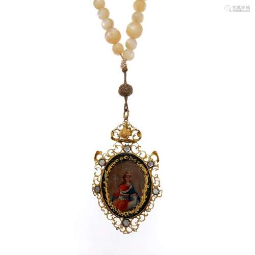 Majorcan rosary, 18th Century.