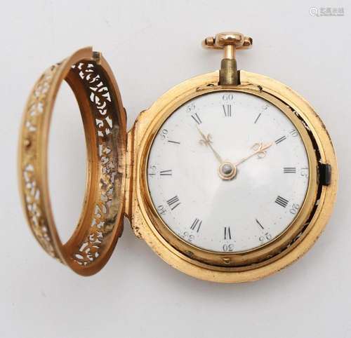 CATALINO pocket watch with gold case, from the second third ...