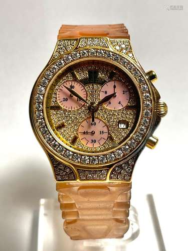 Technomarine 18k Lady Diva Diamonds watch.