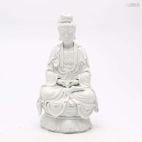 "Guanyin", Chinese "blanc de Chine" porc...