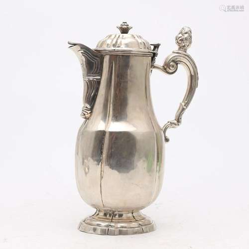 18th Century-style Cordovan silver jug, first half of the 20...