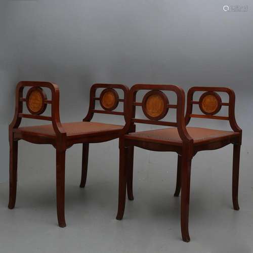 JOAN BUSQUETS. Pair of stools.