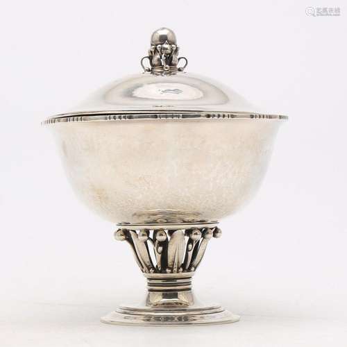 GEORG JENSEN. Chocolates jar no. 180 C.