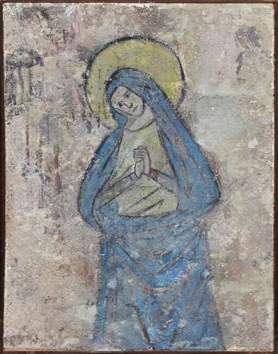 PROBABLY CATALAN SCHOOL, SECOND HALF 14TH CENTURY. Our Lady ...