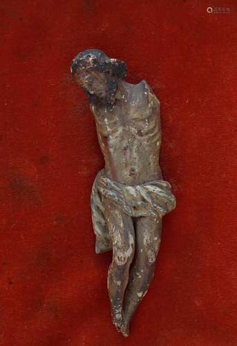 PROBABLY GERMAN SCHOOL, 17TH CENTURY. Crucified Christ.