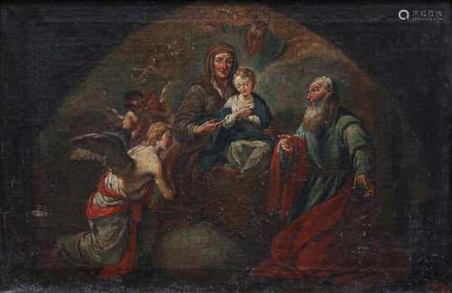 ANTONI VILADOMAT. Saint Anne and Saint Joachim with Madonna ...