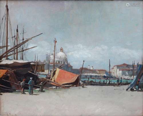 RAMÓN TUSQUETS. View of venice.