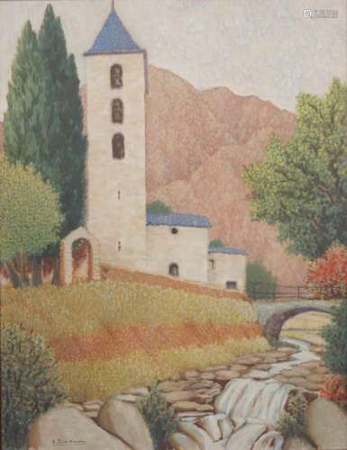 LLUÍS PUIG BARRELLA. Romanesque Church in Andorra.