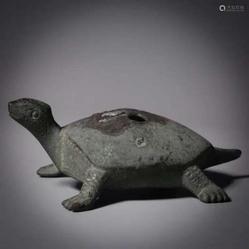 A Bronze Tortoise Decoration