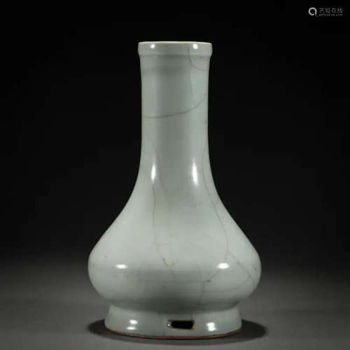 A Chinese Longquan Celadon Glazed Vase