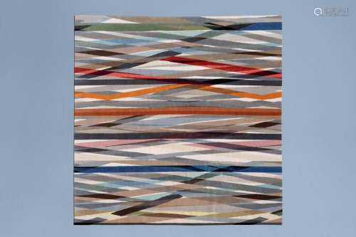 PAUL SMITH (1946): 'CARNIVAL' RUG, HANDKNOTTED TIBET...