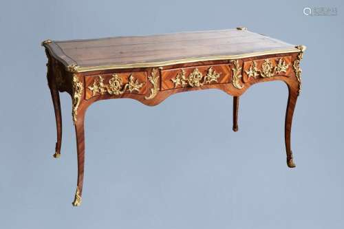 AN EXTREMELY FINE FRENCH LOUIS XV STYLE GILT BRONZE CHINOISE...