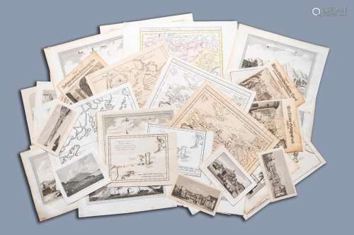 AN EXTENSIVE COLLECTION OF ABOUT NINETY PRINTS RELATED TO CH...