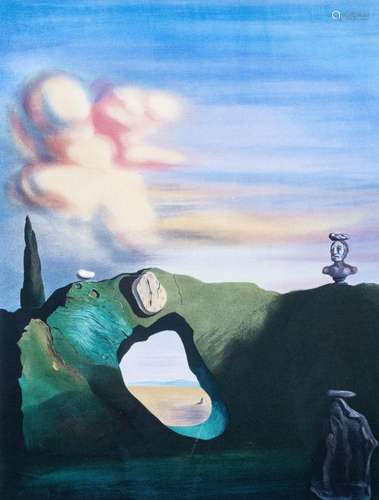 SALVADOR DALI (1904-1989, AFTER): UNTITLED, SERIGRAPH ON SIL...