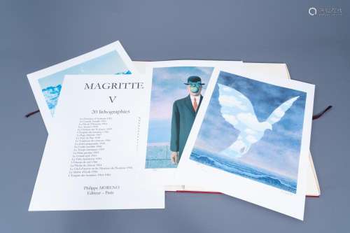 RENÉ MAGRITTE (1898-1967, AFTER): 'LITHOGRAPHIES V',...