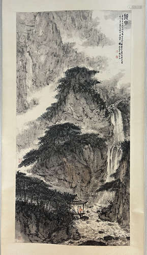 Fu Baoshi, landscape painting