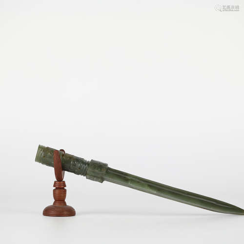 Chinese Jade Sword, Western Zhou (or later)