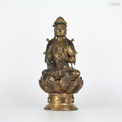 Gilded Buddha Statue（AD 907-1125）