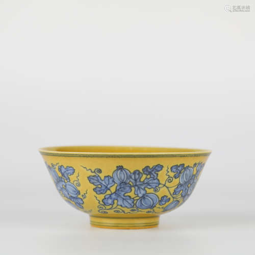 Ancient Chinese Porcelain Bowl, Ming