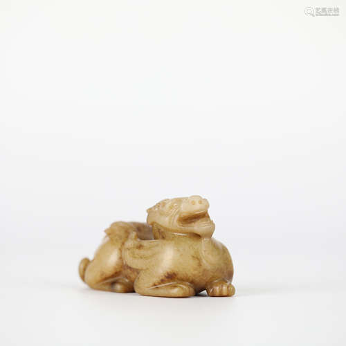 Ancient Chinese Jade Beast, Ming