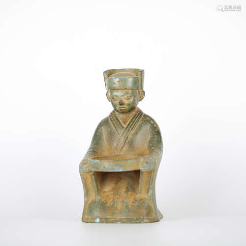 Chinese bronze figures, Han (or later)