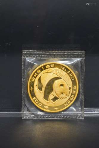 100元熊猫金币1983年 完全未使用 原包装 1oz 31.10g