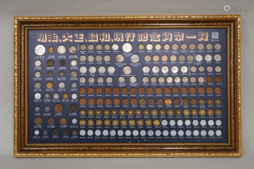 明治，大正，昭和现行纪念货币一览 184枚