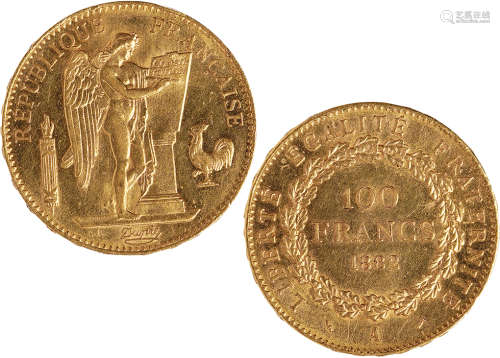 法国100法郎金币