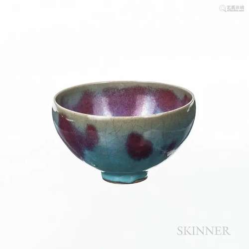 Purple-splashed Jun Bowl, China, possibly Northern Song dyna...