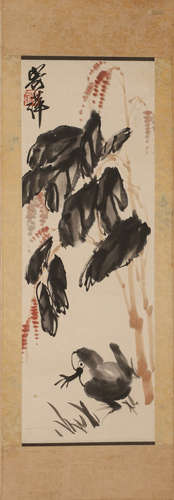 Qi Baishi's Flowers on Paper