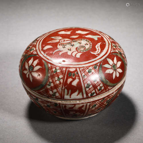 Ming Dynasty colorful flower box