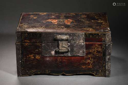 Qing Dynasty Lacquer Box