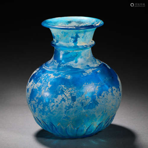 Tang Dynasty glazed flower vase